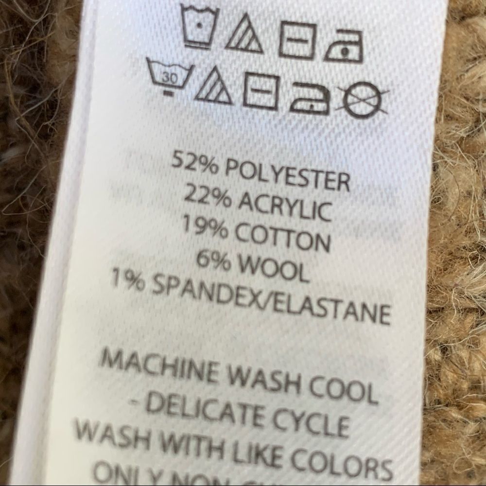 Ruby Moon Long Line Grandpa Style Open Cardigan - image 5